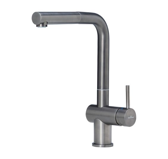 Reginox Cedar Gunmetal Silver